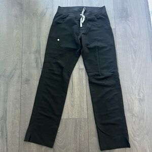 Figs Kade Cargo Black Pants